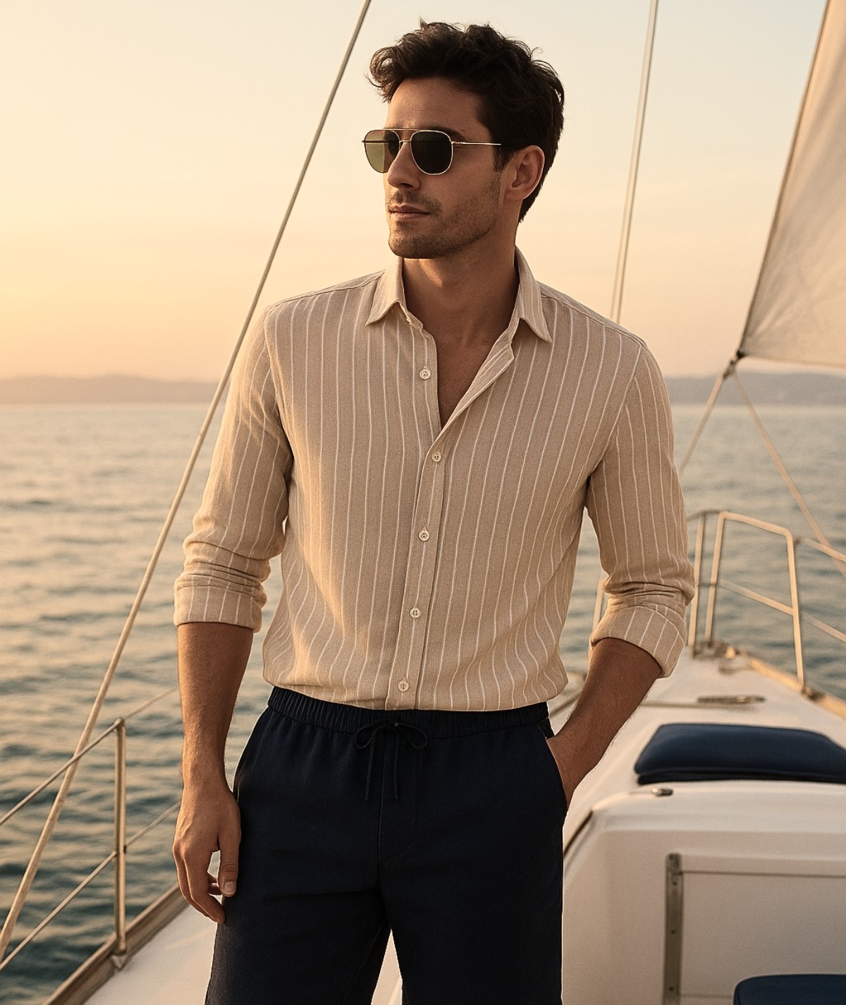 Chemise à Rayures