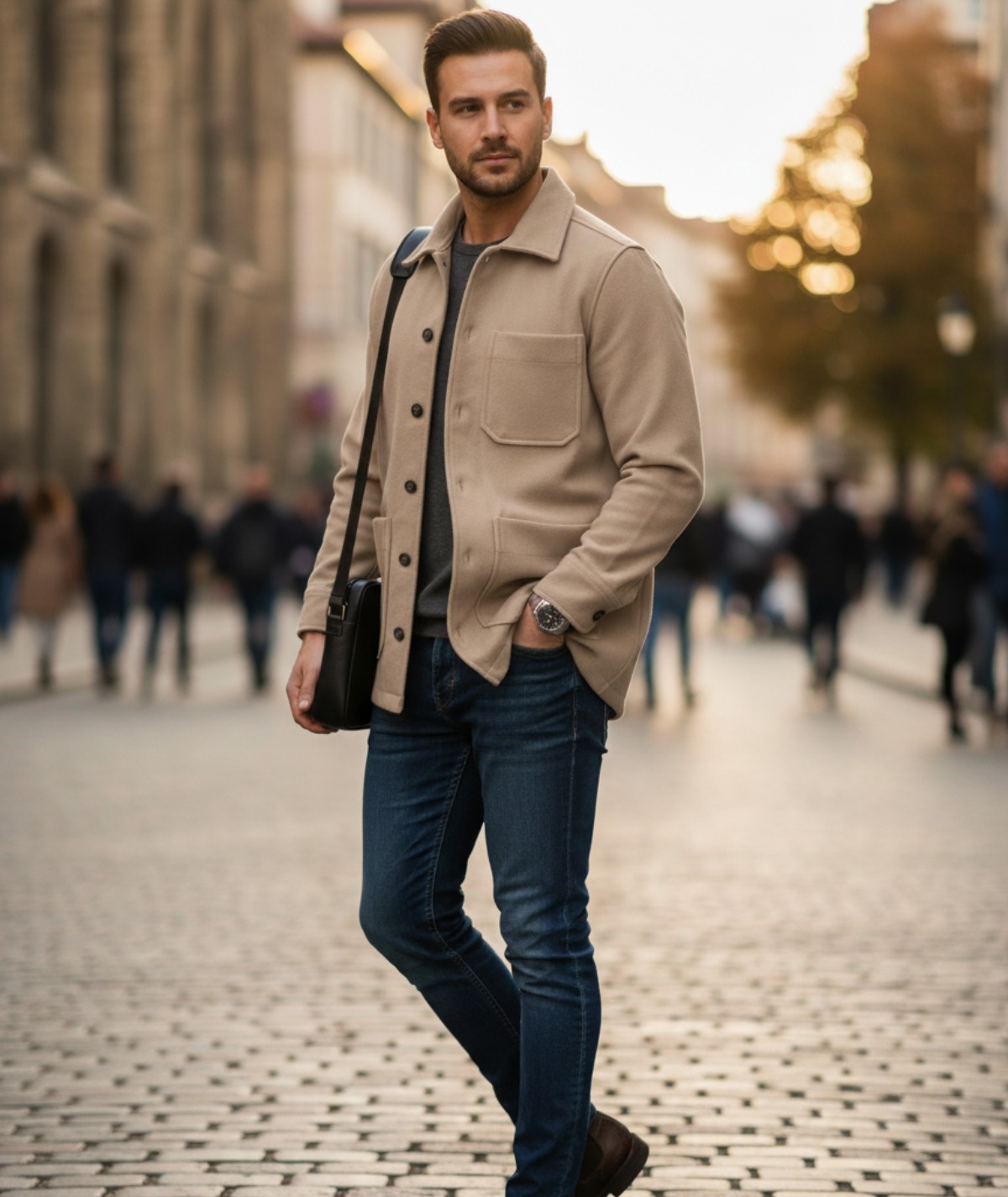 SURCHEMISE BEIGE
